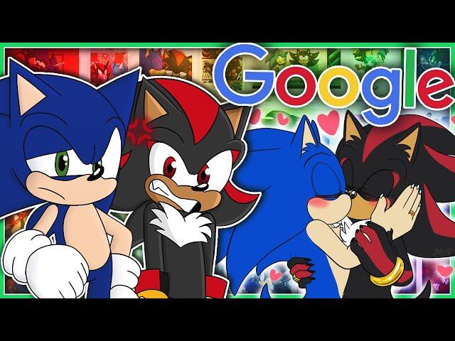 SONIC & SHADOW GOOGLE THEMSELVES! - SONADOW AGAIN?!