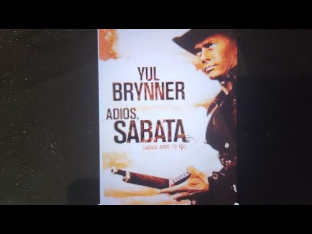 Adios Sabata  ( film 1970 yul brynner western ) in 500 words