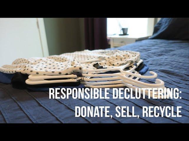 Easy and Responsible Ways to Get Rid of Decluttered Clothing: Donate, Sell, Recycle