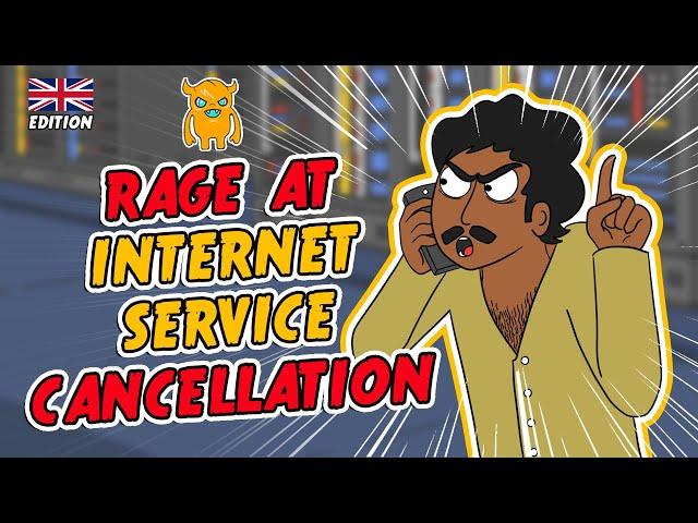 Internet Service Cancellation MELTDOWN (UK) - Ownage Pranks