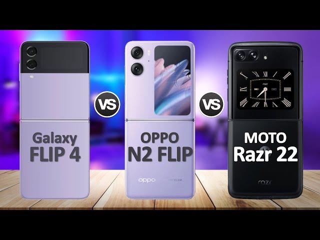 Oppo Find N2 Flip VS Samsung Z Flip 4 VS Moto Razr 2022