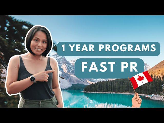 One Year to PR - Best 1 Year Programs for International Students in Canada