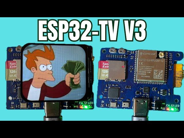 ESP32-TV Version 3 - Is it done?