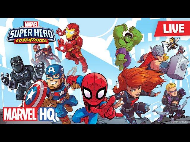  Marvel Super Hero Adventures | Livestream | FULL EPISODES COMPILATION