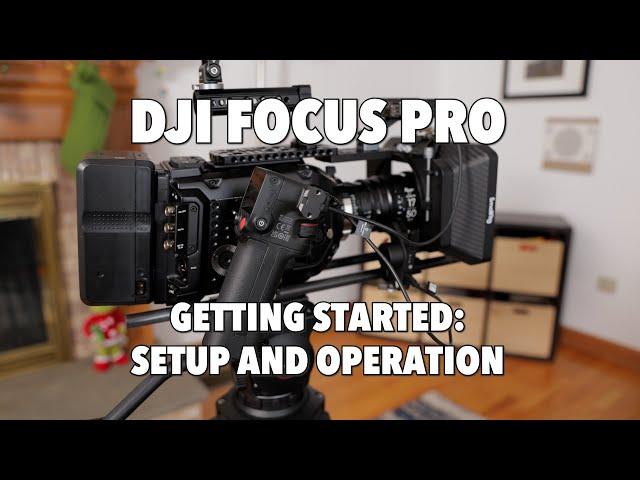 GETTING STARTED WITH THE DJI FOCUS PRO (How to setup and use). #dji