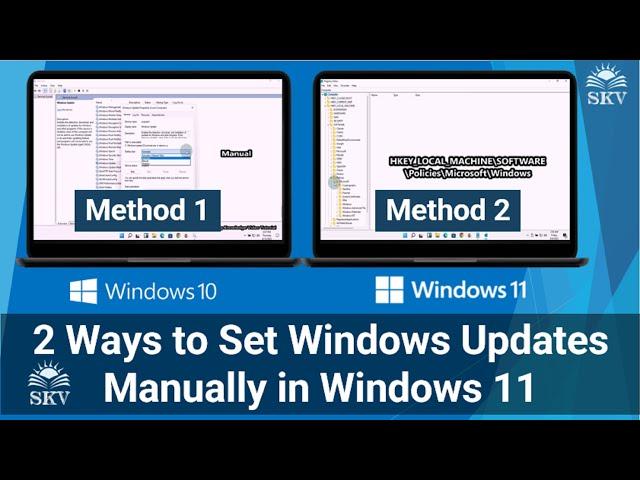 How to Set Windows Updates Manually in Windows 11 (2 Easy Methods)