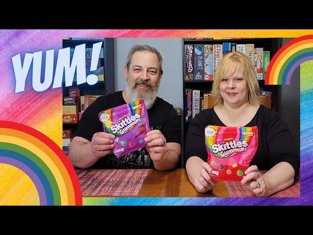 SKITTLES GUMMIES REVIEW | WILD BERRY AND ORIGINAL SKITTLES GUMMIES