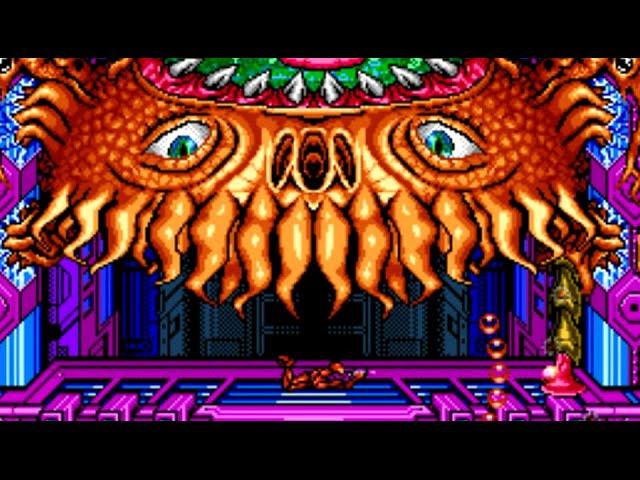 Super Cyborg (Contra clone) All Bosses (No Damage)