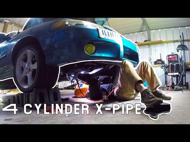 Adding An X-pipe To My True Dual 4 Cylinder Exhaust - What Will it Sound Like?