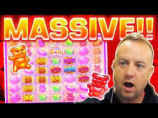 Check This MASSIVE WIN On Sugar Rush 1000!!