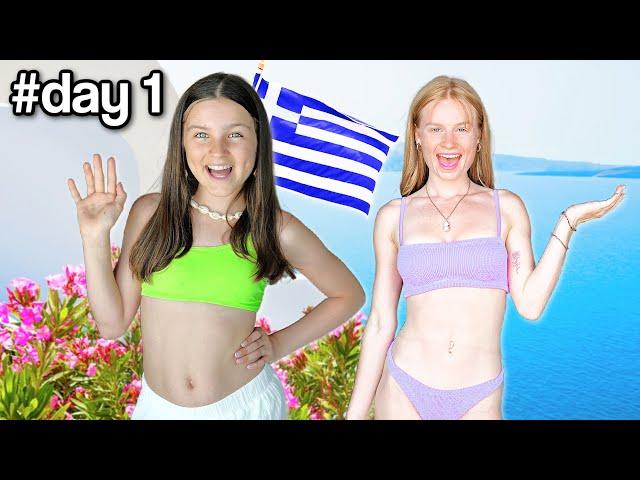 FIRST DAY ON VACATION IN GREECE! | Family Fizz