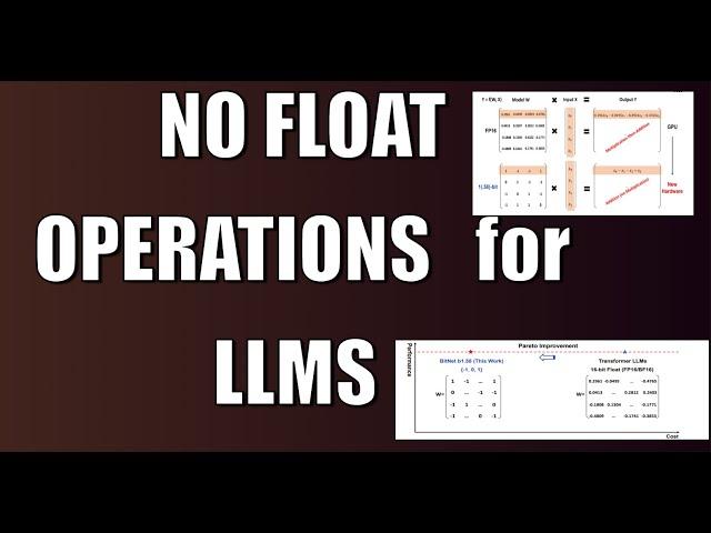 The Era of 1-bit LLMs  BitNet b1.58 No Floating point operations for LLM