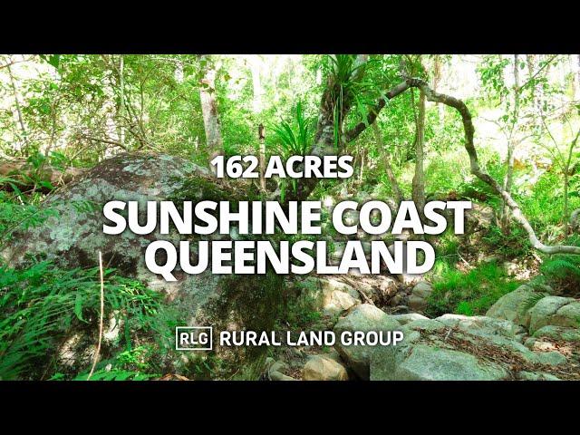 Sunshine Coast Hinterland "Serenity" 162 acres Lifestyle Property For Sale.