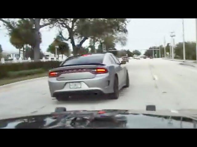 FHP Pursuit: Another Perp in Dodge Charger Bites the Dust