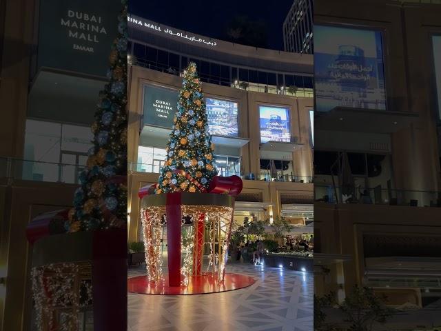 Dubai Marina Mall is ready for Christmas