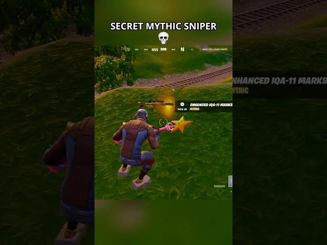 NEW SECRET MYTHIC SNIPER in Fortnite Season 3 (Chapter 6) #fortnite #foryou #fyp #shortsfeed