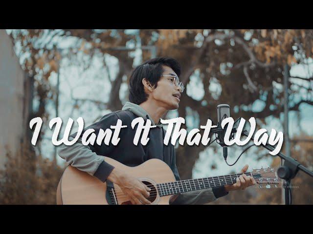 I Want It That Way - Backstreet Boys (Acoustic Cover by Tereza)