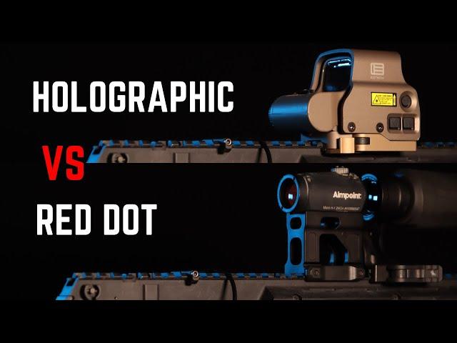 Holographic vs red dot - Subtle details that set them apart
