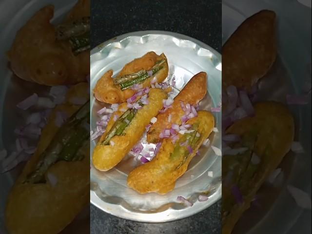 Mirchi bajji #bajji #eveningsnacks#tasty  #food #flute #music #enjoy