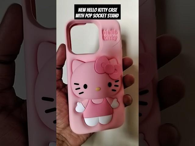 iPhone Latest Back Cover Hello kitty with Pop Socket Stand / #shorts