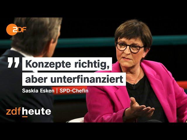 Esken über die Wahlniederlage der SPD  | Markus Lanz vom 13. Juni 2024