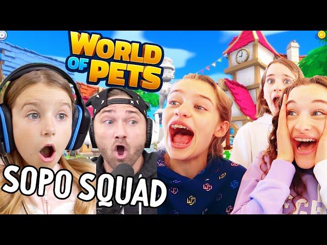 NORRIS NUTS REACT TO SOPO SQUAD PLAYING World Of Pets Game