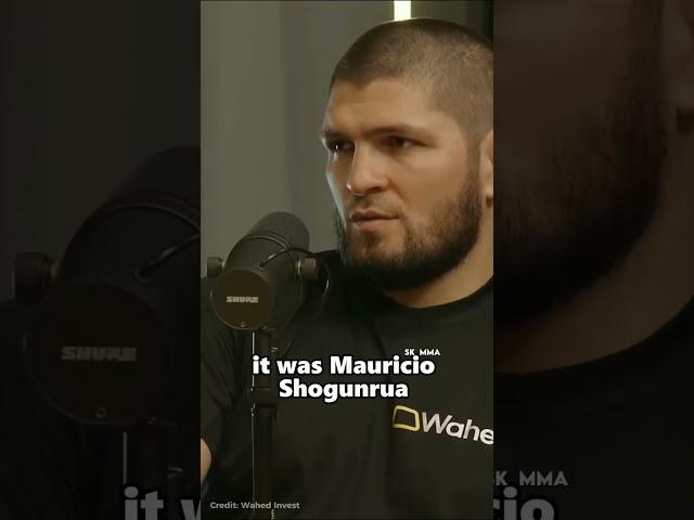 Khabib names his top 3 favorite fighters