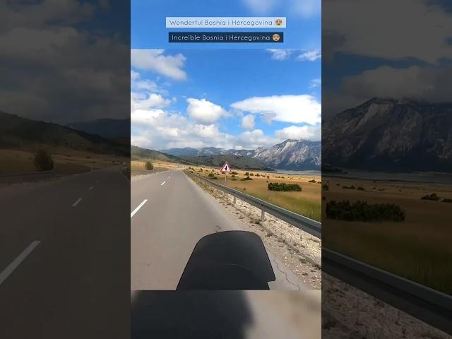 Wondering why I love traveling with bike?  #solotravel #adventurebike #traveller #viajeros #bosnia
