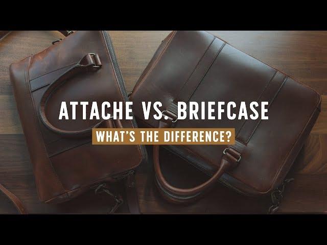 What is the Difference Between an Attache Case and a Briefcase?