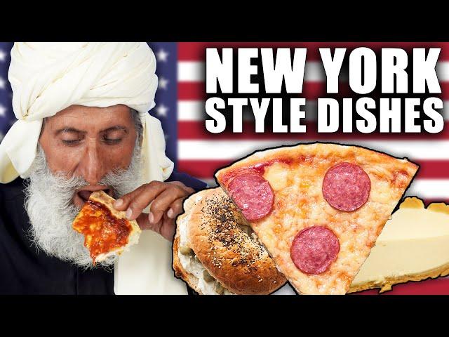 Tribal People Try New York State Dishes For The First Time