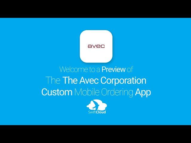 The Avec Corporation - Mobile App Preview - THE095W