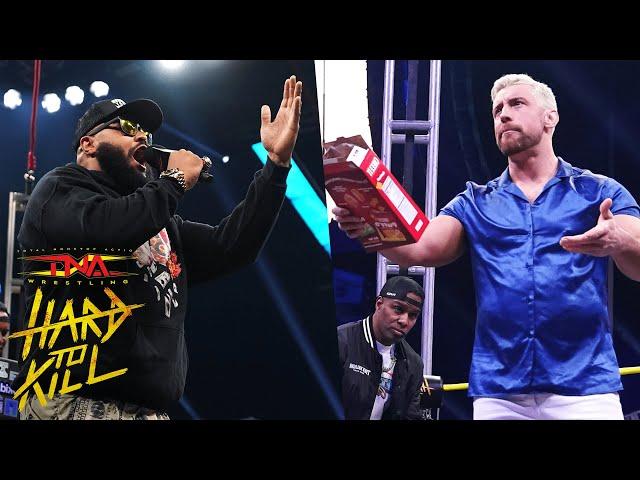 AJ Francis' Debut INTERRUPTED By Joe Hendry's New Song | TNA Hard To Kill 2024 Highlights