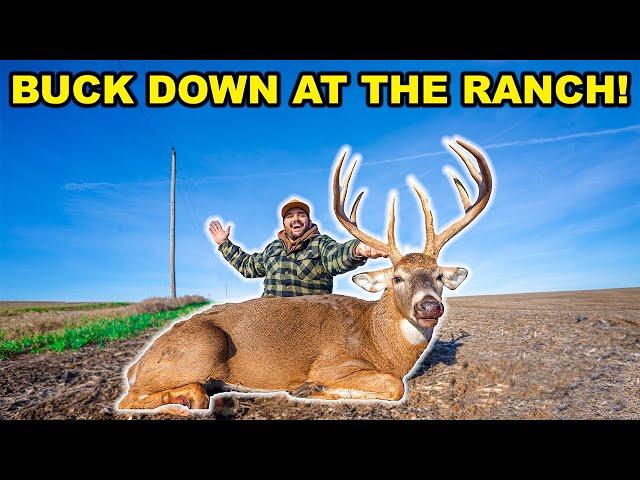 Hunting BIG BUCKS at my ABANDONED RANCH!!! (Catch Clean Cook)