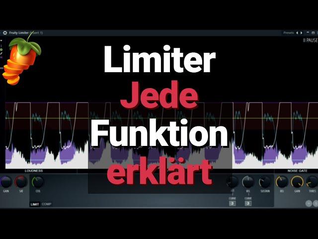 Fruity Limiter - Komplettes Tutorial - Kompressor, Limiter, Noise Gate, Sidechain | FL Studio 20