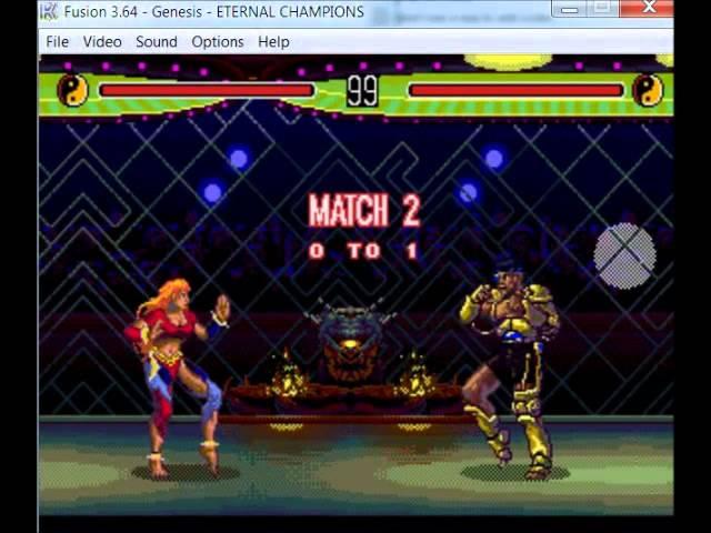 GSCentral.org - Eternal Champions (Genesis) - Hit Anywhere (GG)