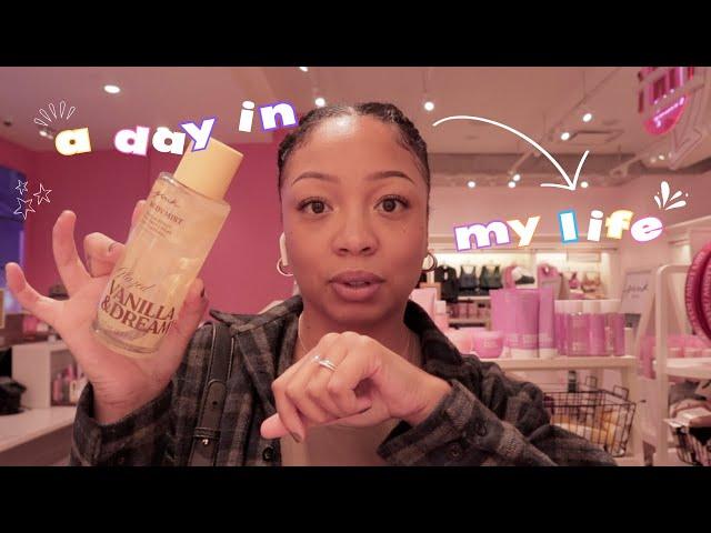 Head to the mall with me  PINK Body Sprays + B&BW Walkthrough | ShesYapah