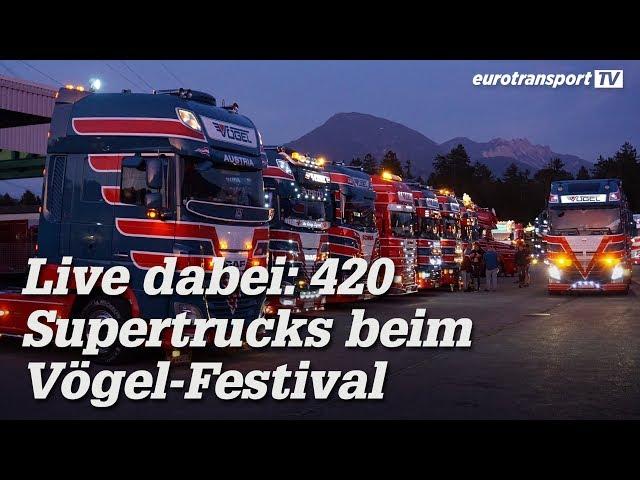 Ländle Truckshow: 420 Supertrucks zum Anfassen