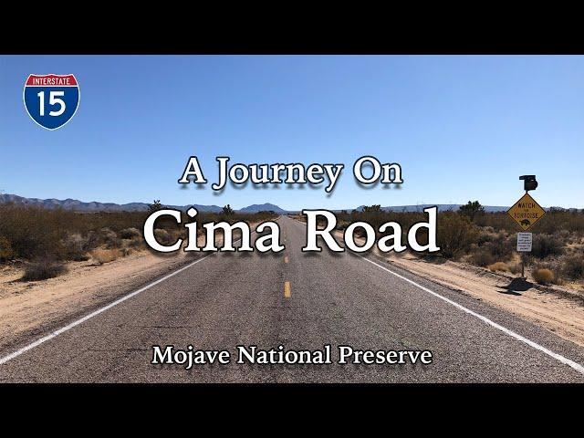 A Journey on Cima Road