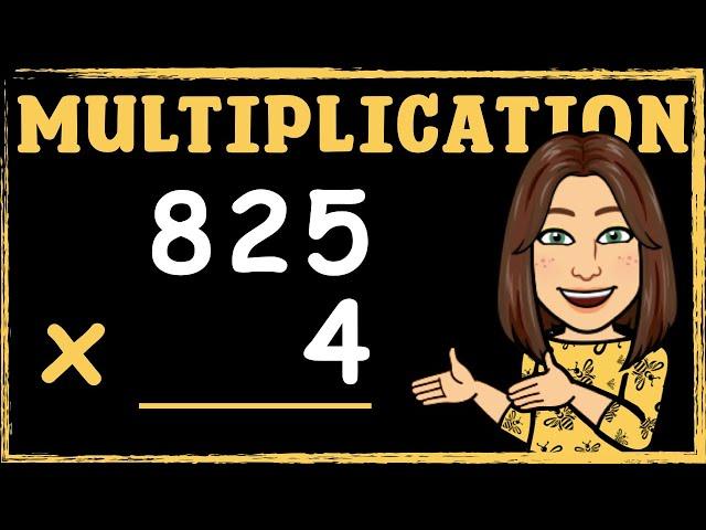 3-Digit by 1-Digit | Multiplication | Maths with Mrs. B