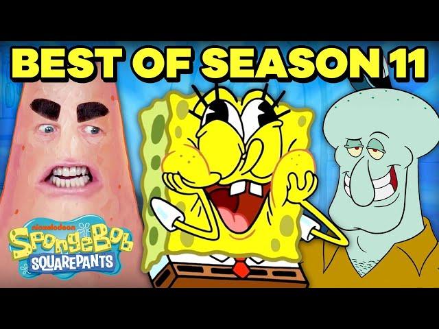 BEST of SpongeBob Season 11! (Part 2)  | 1 Hour Compilation | SpongeBob SquarePants