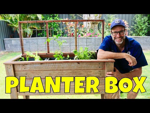 How to Build a Planter Box - Easy DIY Project