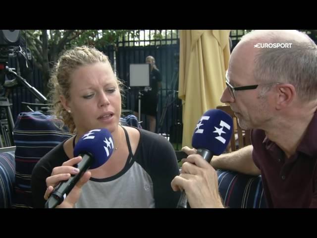 Laura Siegemund ueber ihren Grand Slam Sieg - Eine gute lustige Geschichte