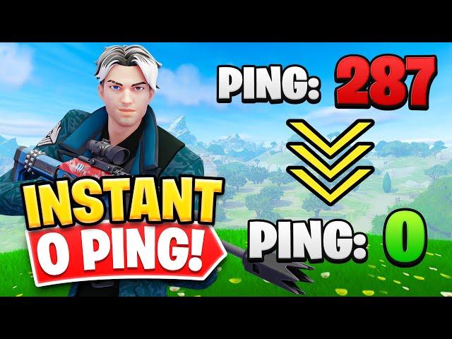 How To Get 0 Ping in Fortnite Chapter 5! - Get Lower Ping Fast! - Fortnite Tips & Tricks