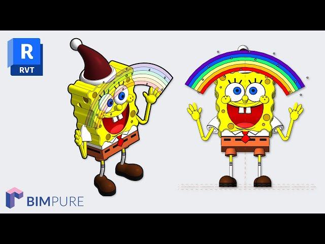 SpongeBob Revit Family