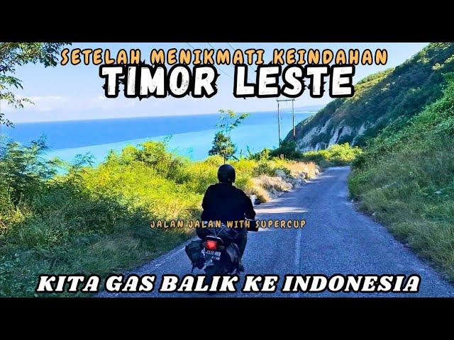 POHON BESAR TUMBANG DI TENGAH JALAN‼️LIKA LIKU PERJALANAN PULANG DARI TIMOR LESTE