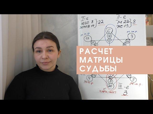 КАК РАССЧИТАТЬ МАТРИЦУ СУДЬБЫ. ЧАСТЬ 1