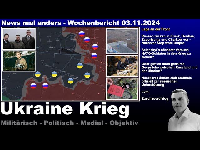 Russen rücken an allen Fronten vor - Was steckt möglicherweise hinter dem Zusammenbruch? uvm. Q&A