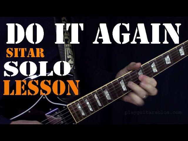 "Do It Again" - How To Play the Guitar Solo - Steely Dan