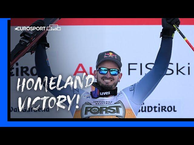  Homeland VICTORY for Dominik Paris | Men's Downhill | Eurosport