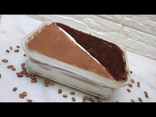 No Bake Italian Tiramisu|| Coffee Cake Recipe||